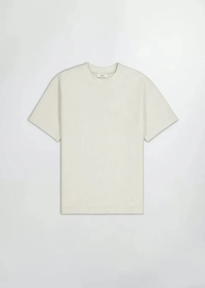 NN07 - Nat Logo Tee 3520 - Crème - T - shirt -