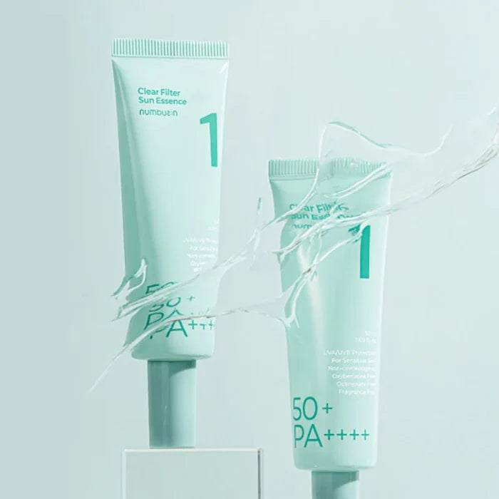NUMBUZIN 1 Clear Filter Sun Essence اسنس الحماية من الشمس من نمبوزين