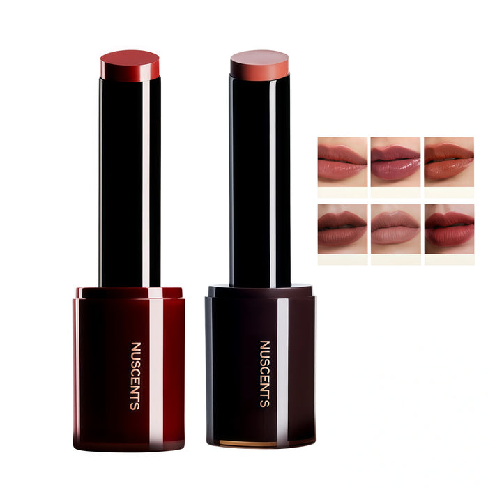 NUSCENTS 85% Natural Glossy & Matte Moist Essence Lipstick T5747