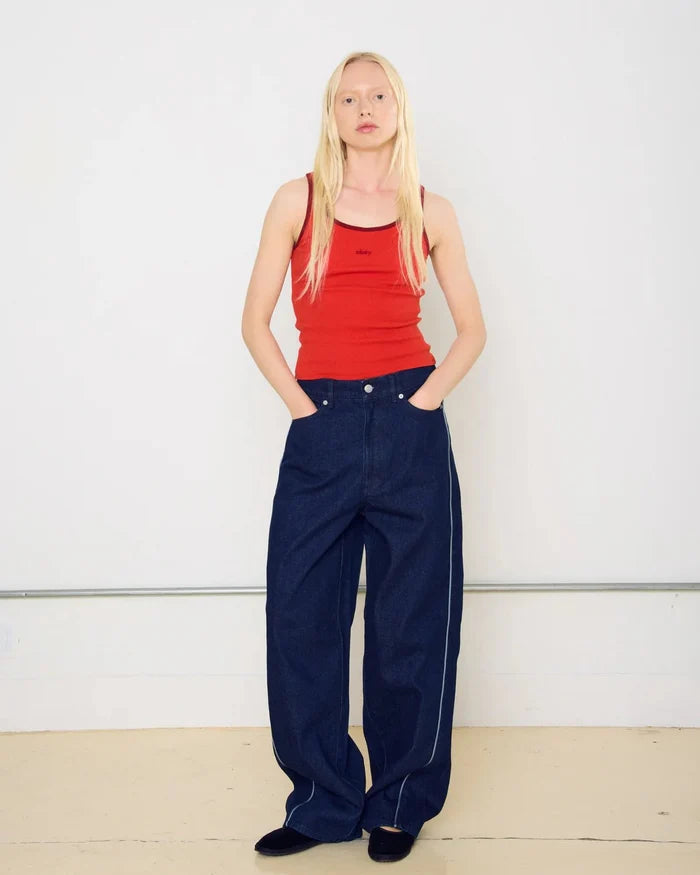 Obey - Alloy Piping Denim - Rinse - Jupes et Pantalons - 242010067RIN26