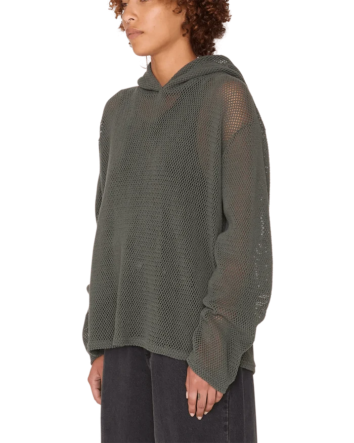 Obey - Billy Mesh LS Hood - Ink - Pulls et Sweats - 231030132