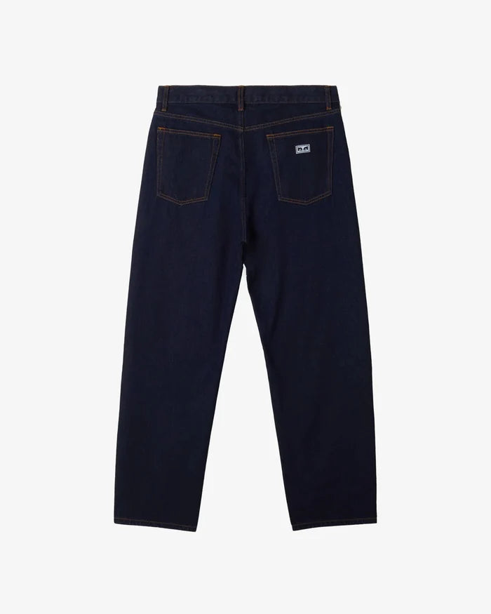 Obey - Hardwork Denim - Rinse Indigo - Pantalons et Shorts - 142010077