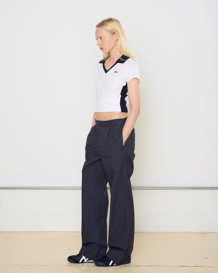 Obey - Meredith Collared SS Polo - White - Tops - 231090010WHTS