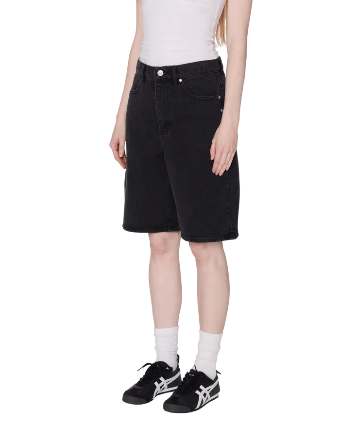 Obey - Pike Denim Short - Faded black - Jupes et Pantalons - 272100059FBL26