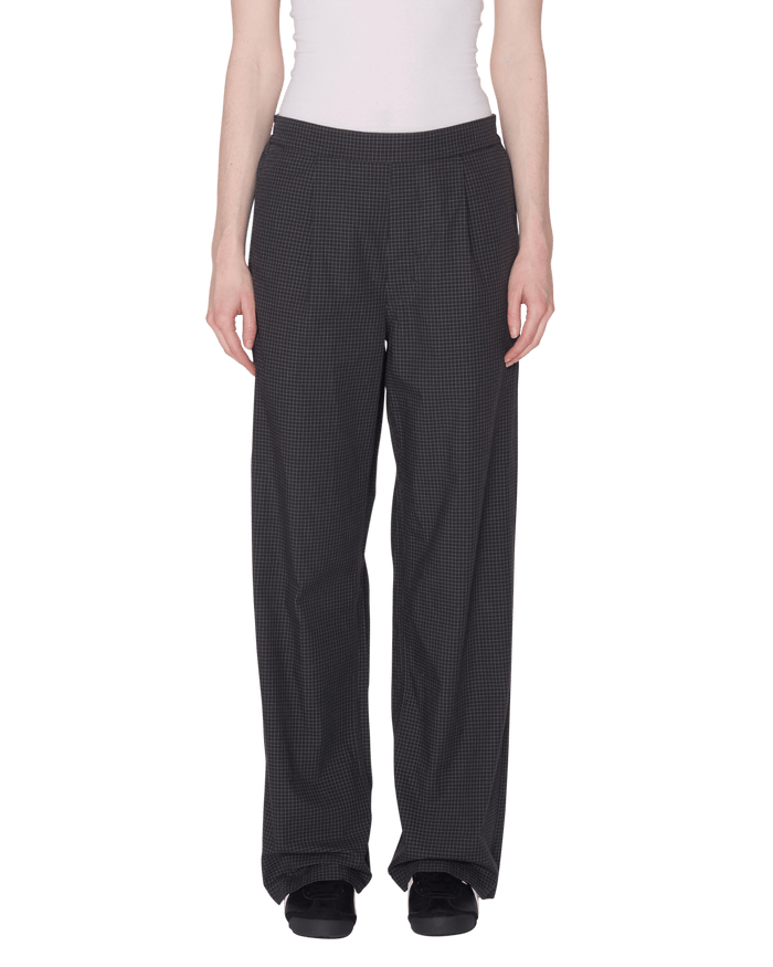 Obey - Thursday Micro Plaid Pant - Charcoal multi - Jupes et Pantalons - 242020130CHAXS