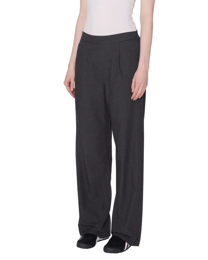 Obey - Thursday Micro Plaid Pant - Charcoal multi - Jupes et Pantalons - 242020130CHAXS