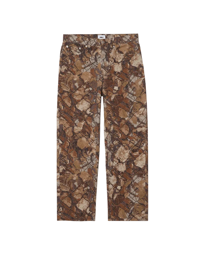 Obey – Classic baggy denim – Fence camo multi - Pantalons et Shorts - 142010109FNC28