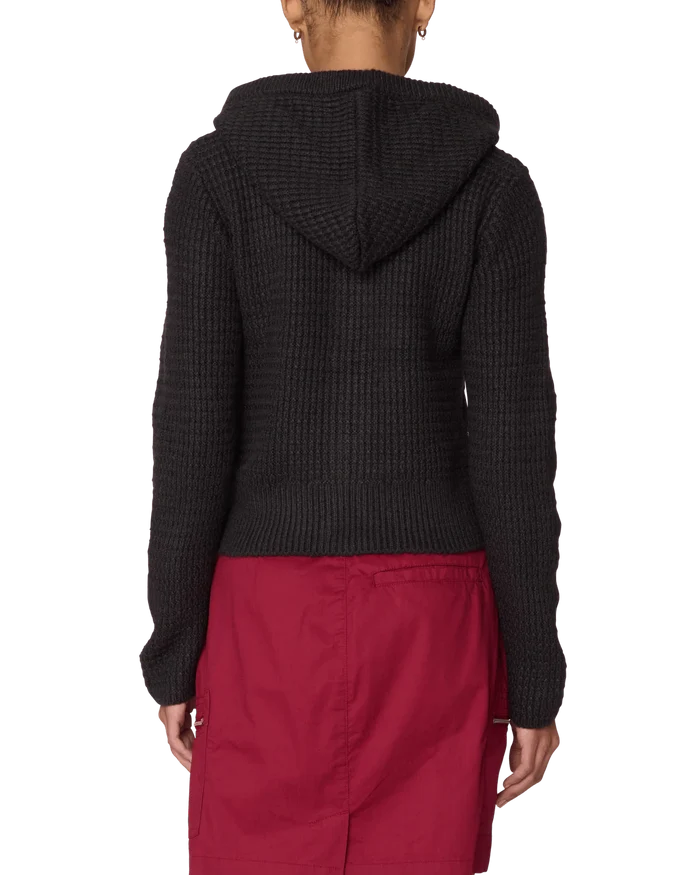 Obey – Glenda hood zip sweater – Charcoal - Pulls et Sweats - 251010077-CHA
