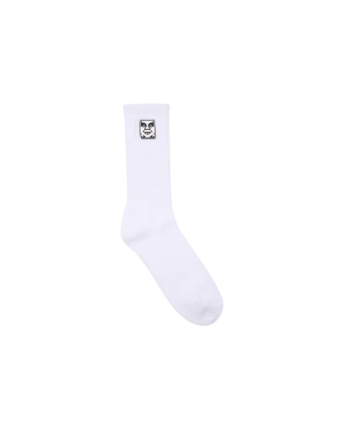 Obey – Icon face socks – White - Accessoires - 100260193WHTO/S