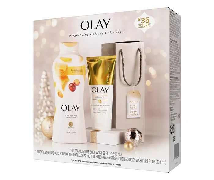OLAY brightening holiday collection
