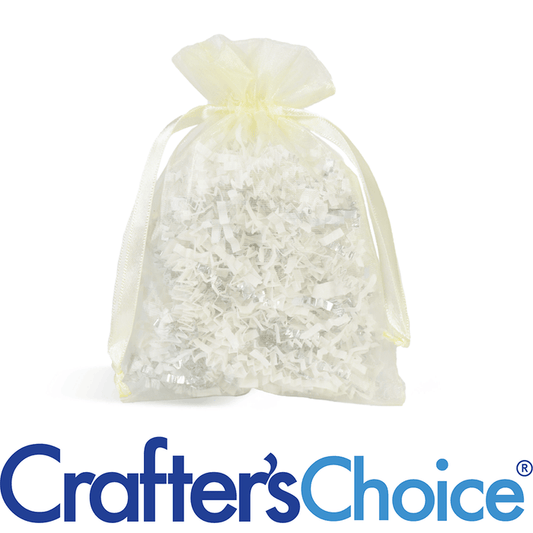 Organza Bag - Ivory (6.5" x 5")