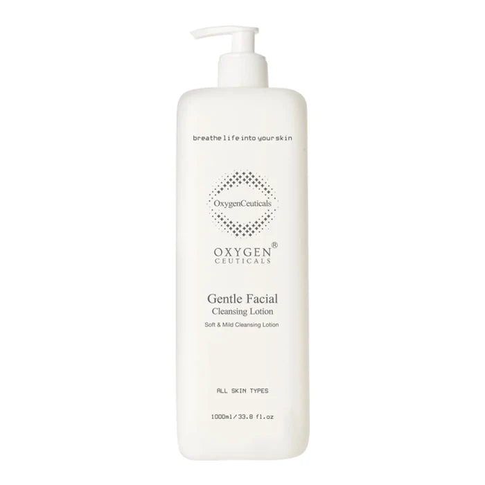 OxygenCeuticals Gentle Facial Cleansing Lotion 雪顏牛奶卸妝乳 / 注氧抗氧化洗面乳 1000ml