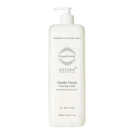 OxygenCeuticals Gentle Facial Cleansing Lotion 雪顏牛奶卸妝乳 / 注氧抗氧化洗面乳 1000ml