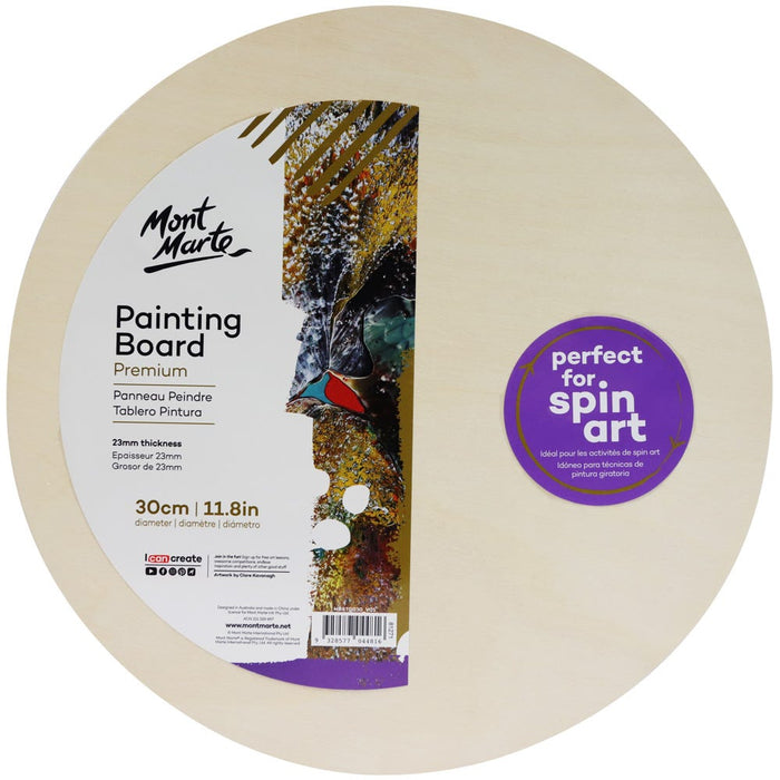 Painting Board Round Premium 30cm (11.8in)