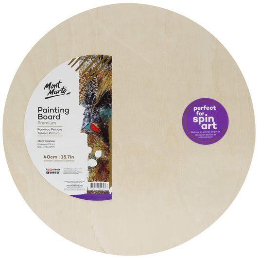 Painting Board Round Premium 40cm (15.7in)