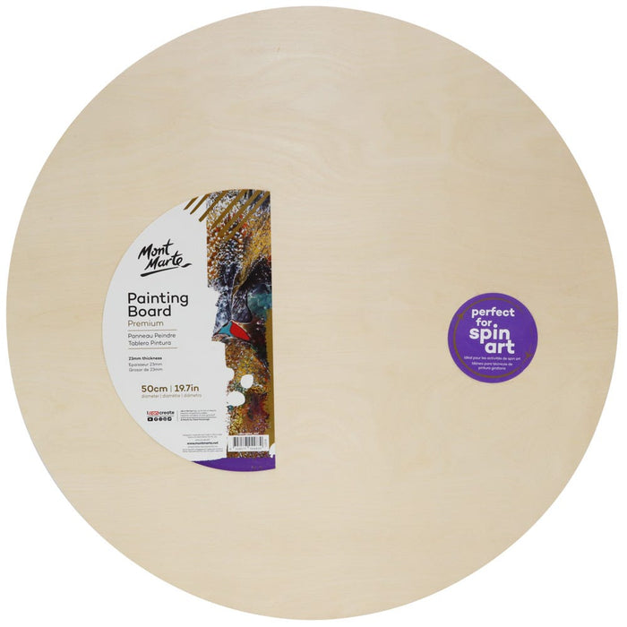 Painting Board Round Premium 50cm (19.7in)