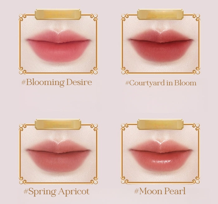 PALACE MUSEUM Treasure Garden Collection Moist Matte & Glossy Lip Glaze T5493