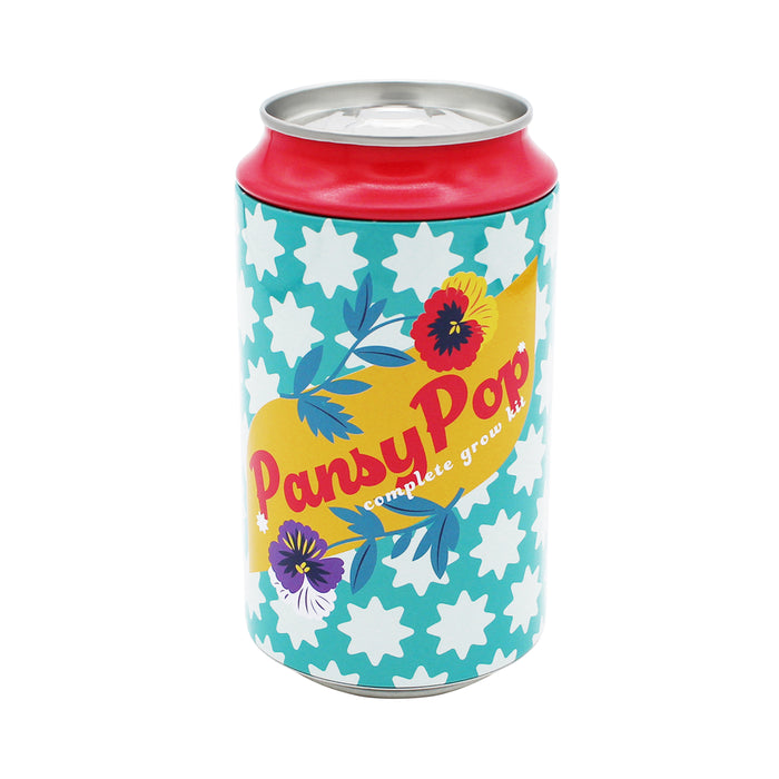 Pansy Grow Kit | Soda Can Flower Kit