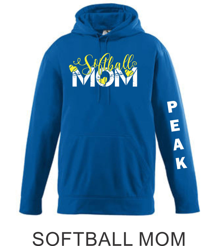 Peak Softball Performance Sweatshirt- 2 designs