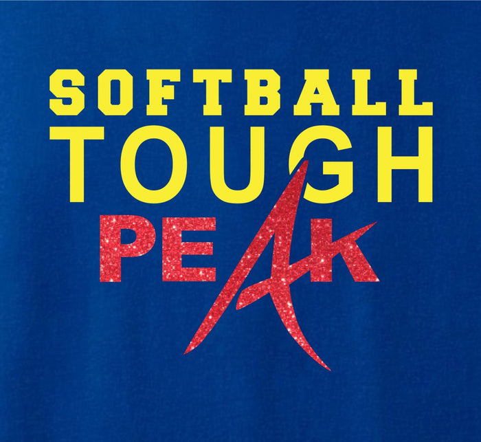 Peak Softball Unisex Softball Tough Tee