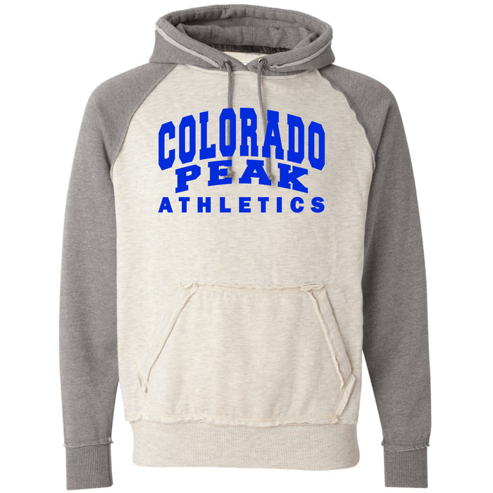 Peak Softball Vintage Heathered Hoodie
