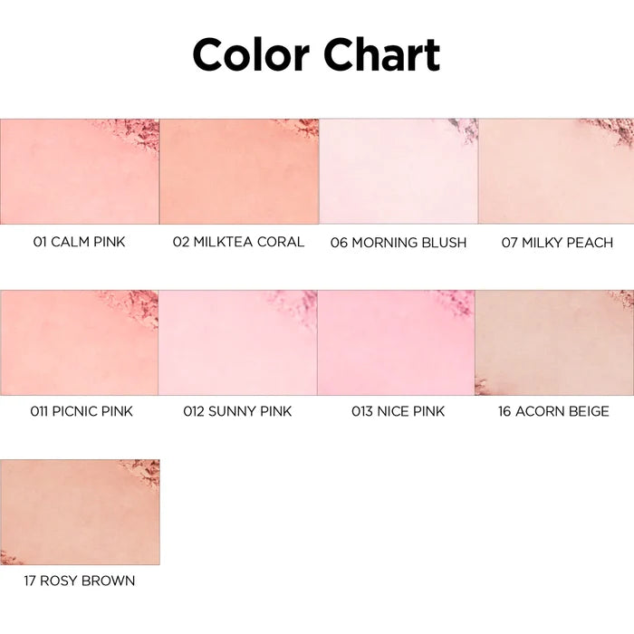 PERIPERA Pure Blushed Sunshine Cheek  احمر الخدود الكوري من بيري بيرا