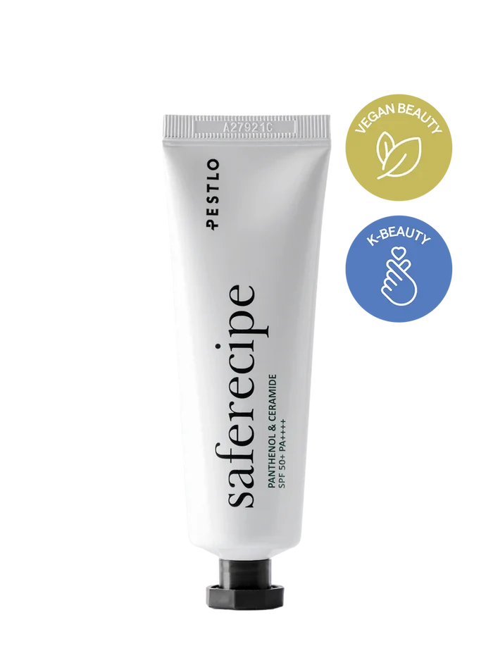 PESTLO Saferecipe Sun Essence Panthenol & Ceramide SPF50+ PA+ 50ml اسنس واقي الشمس بالسيراميد والبانثينول من بستيلو