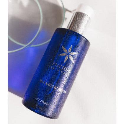 Phyto-C Balancing Toner blue bottle with silver cap, 200 ml
