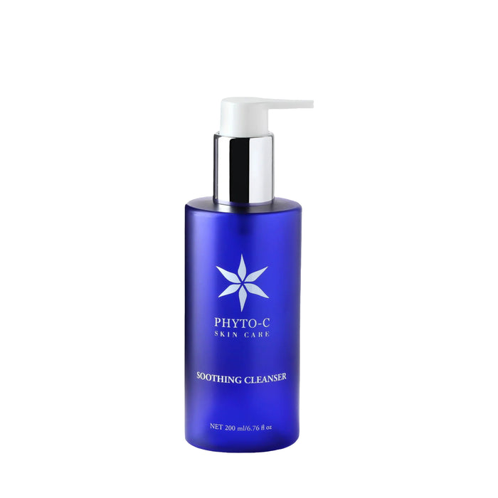 Phyto-C Soothing Cleanser blue pump bottle, 200 ml