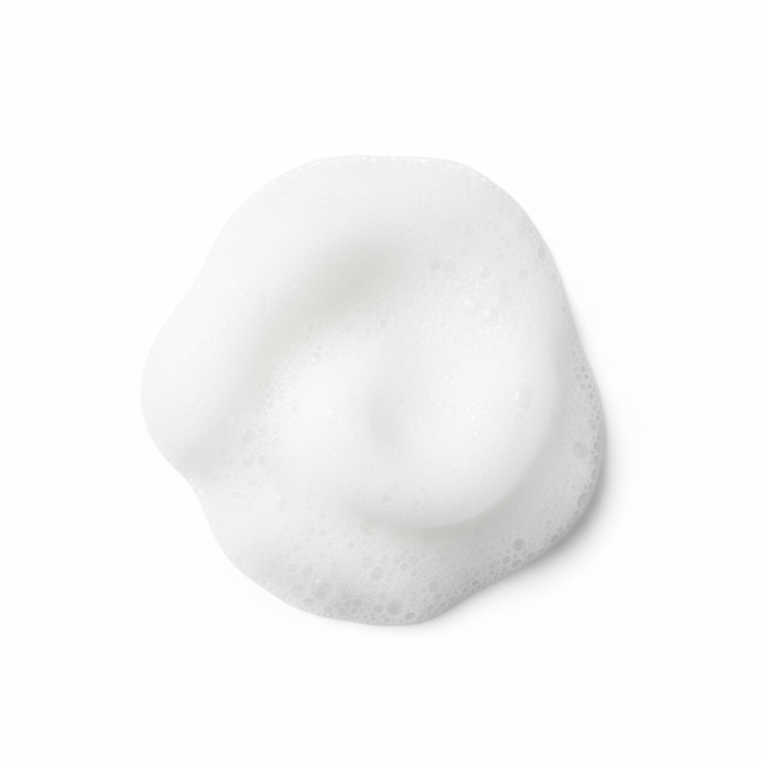 White foaming cleanser lather for Phyto-C Soothing Cleanser
