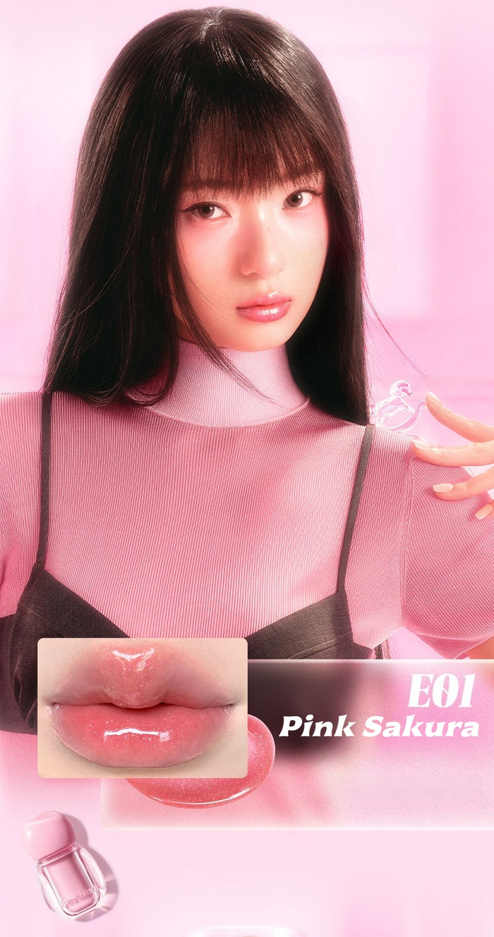 PINK BEAR Light Bulb Collection Glossy Long-wear Essence Lip Gloss T5531