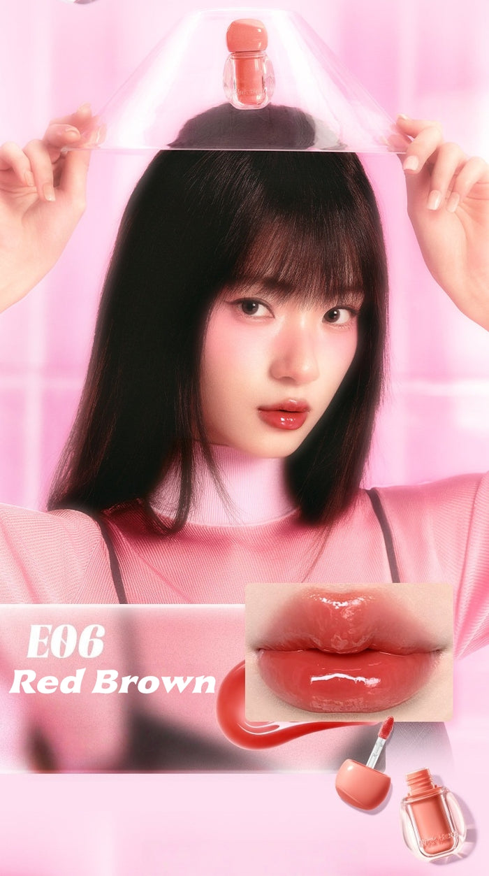 PINK BEAR Light Bulb Collection Glossy Long-wear Essence Lip Gloss T5531