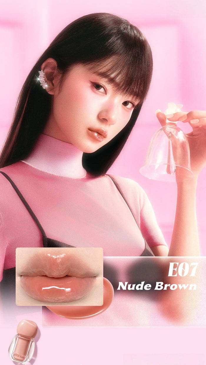 PINK BEAR Light Bulb Collection Glossy Long-wear Essence Lip Gloss T5531