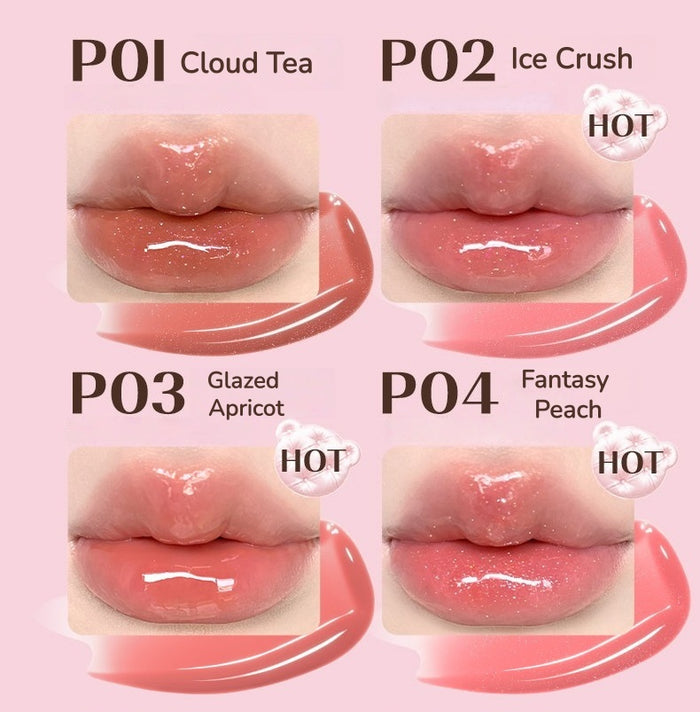 PINK BEAR Plumping Moist Glossy Lip Gloss T5575