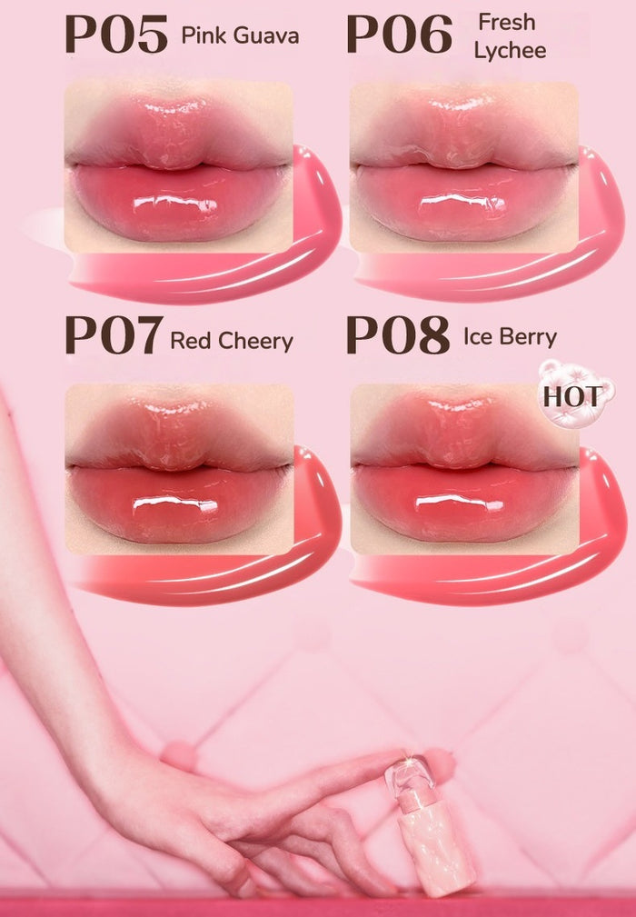 PINK BEAR Plumping Moist Glossy Lip Gloss T5575
