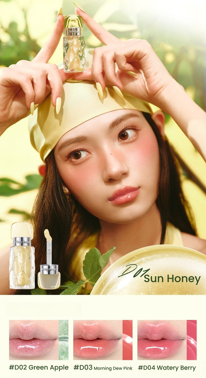PINK BEAR Sunshine Orchard Collection Moist Essence Lip Oil T5928