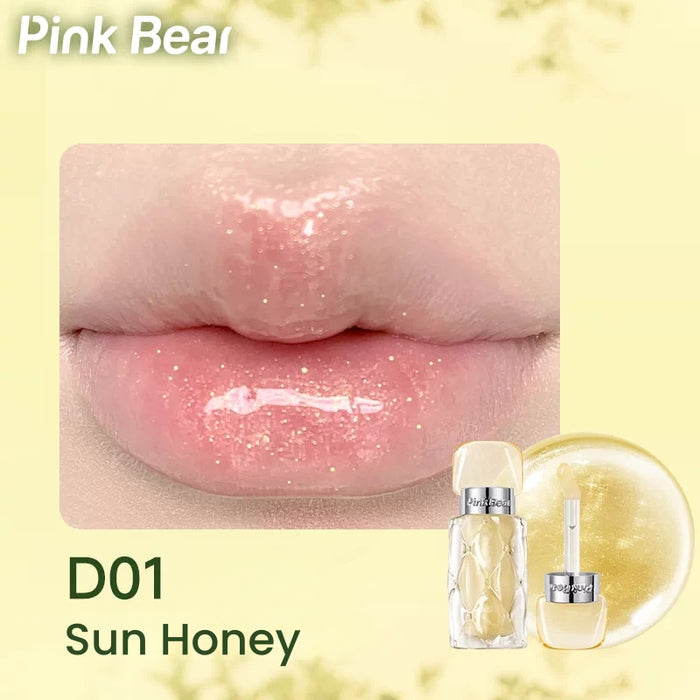 PINK BEAR Sunshine Orchard Collection Moist Essence Lip Oil T5928