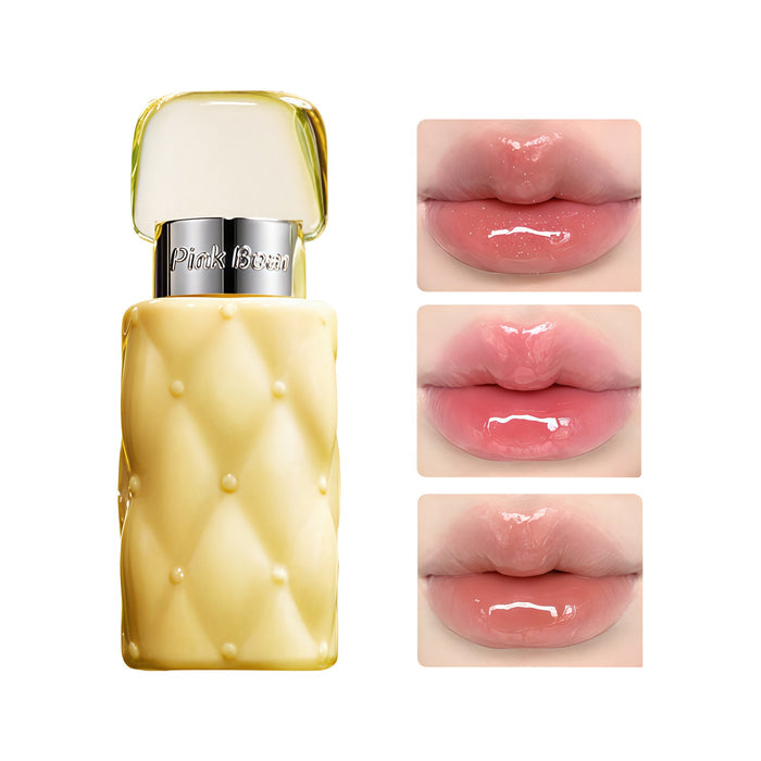 PINK BEAR Sunshine Orchard Collection Plumping Glossy Lip Gloss T5929