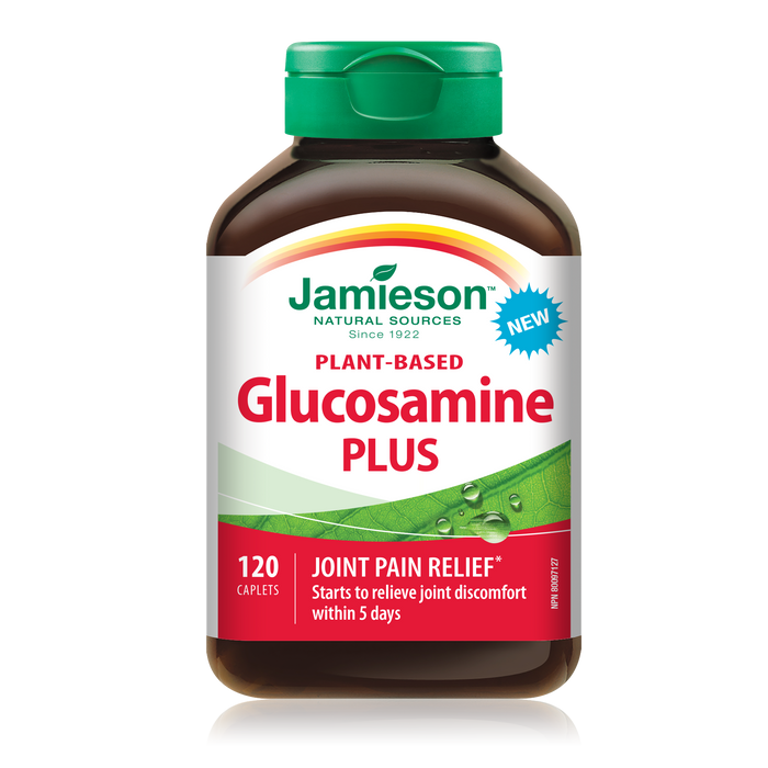 31000991 Jamieson Plant-Based Glucosamine Plus, 120 ct 9264_MAIN