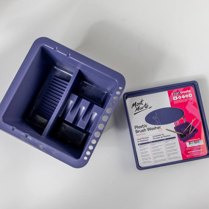 Plastic Brush Washer Signature