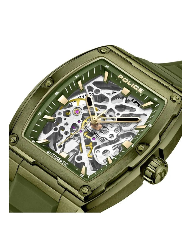 Police Round Analog Watch - PLPEWJR0005906
