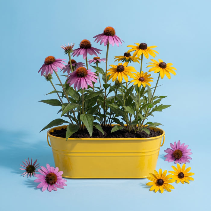 Pollinator Flower Grow Kit | Purple Coneflower & Black-Eyed Susan