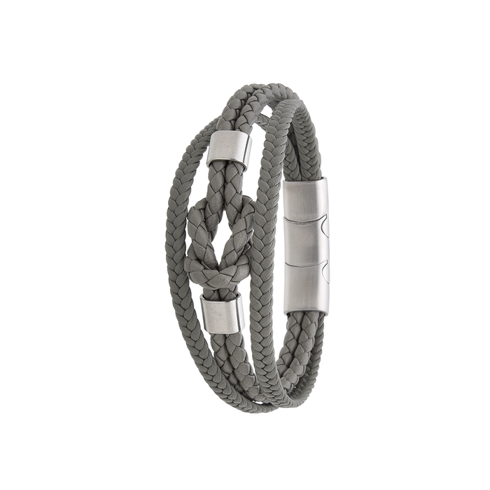 Polo Exchange Men Bracelet ST46-DSC0143 Grey