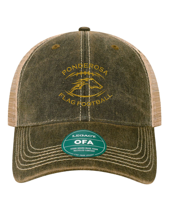 Pondo Flag Football Glitter Trucker Hat- 2 Colors