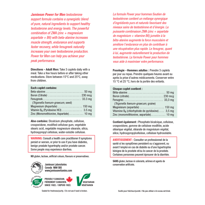 31000850 Jamieson Power for Men, 60 ct 9030_PowerForMen_NP_BI (1069)