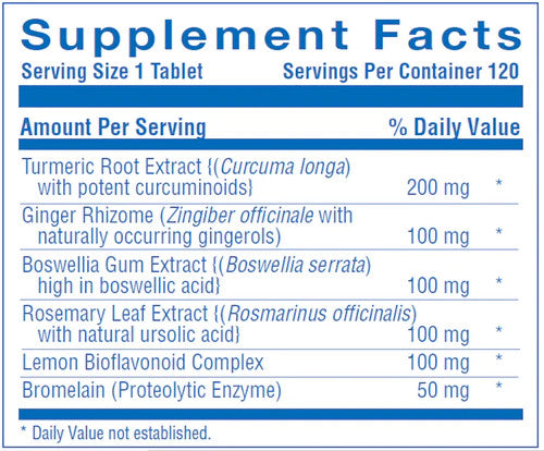 PRO ENZ TABS 120 count by Anabolic Labs Ingredients