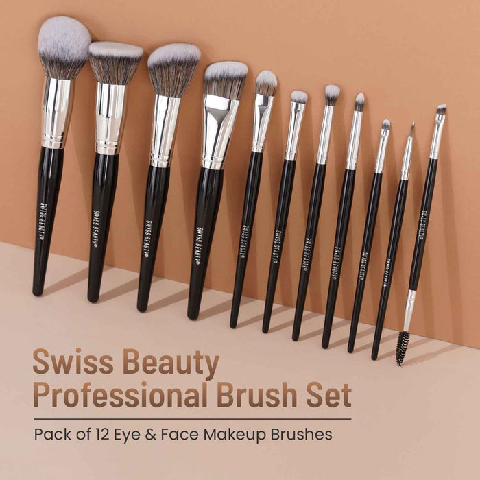 Professional Series Makeup Brush 12 Piece Set