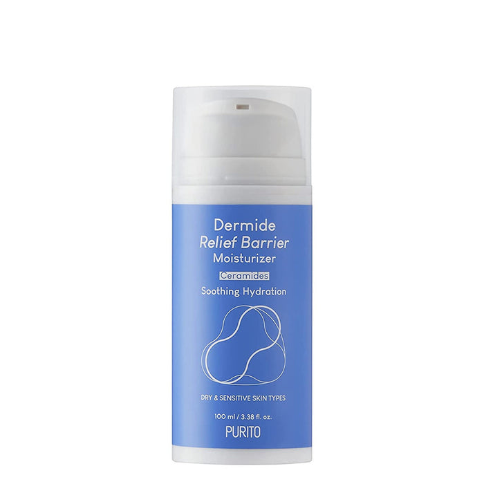 PURITO Dermide Relief Barrier Moisturizer Ceramides soothing Hydration كريم الترطيب و التهدئة بالسيراميد والهايلرونك من بيوريتو