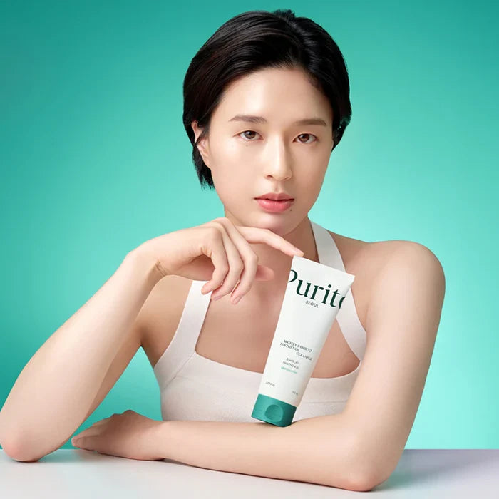 PURITO Mighty Bamboo Panthenol Cleanser غسول البشرة بالفحم والبامبو من بيوريتو