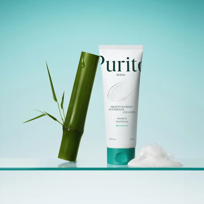 PURITO Mighty Bamboo Panthenol Cleanser غسول البشرة بالفحم والبامبو من بيوريتو